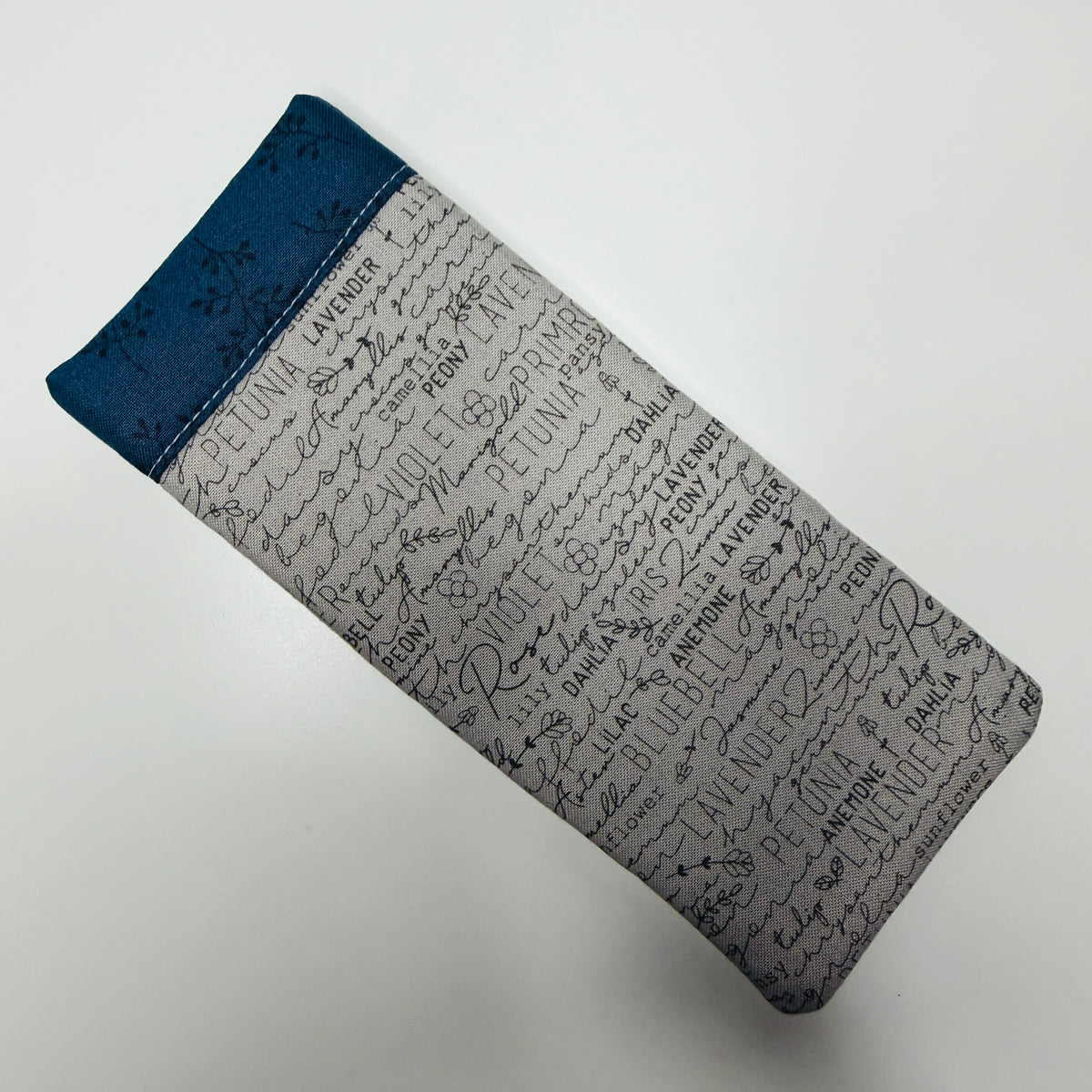 Eyeglass Case - flower words