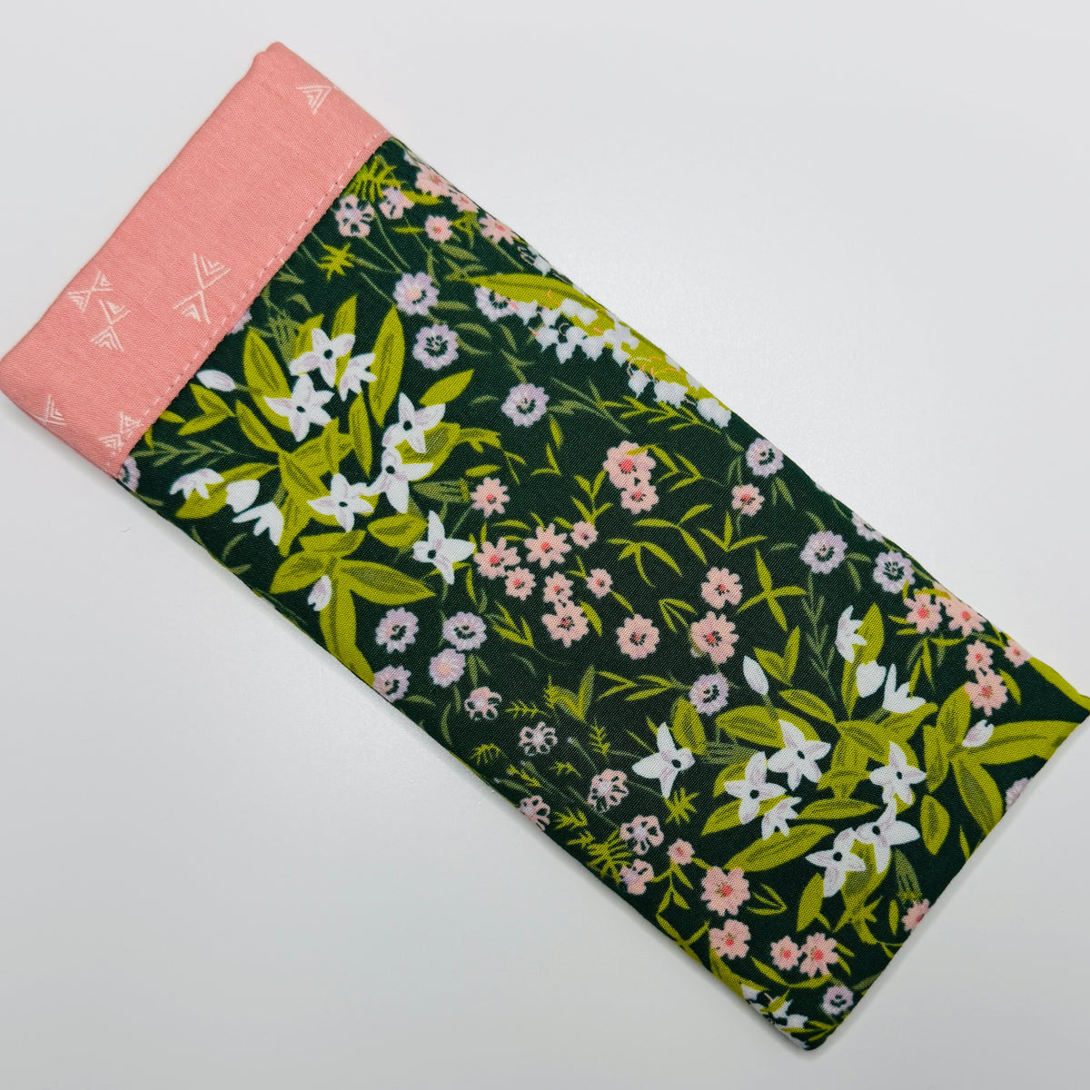Eyeglass Case - green garden