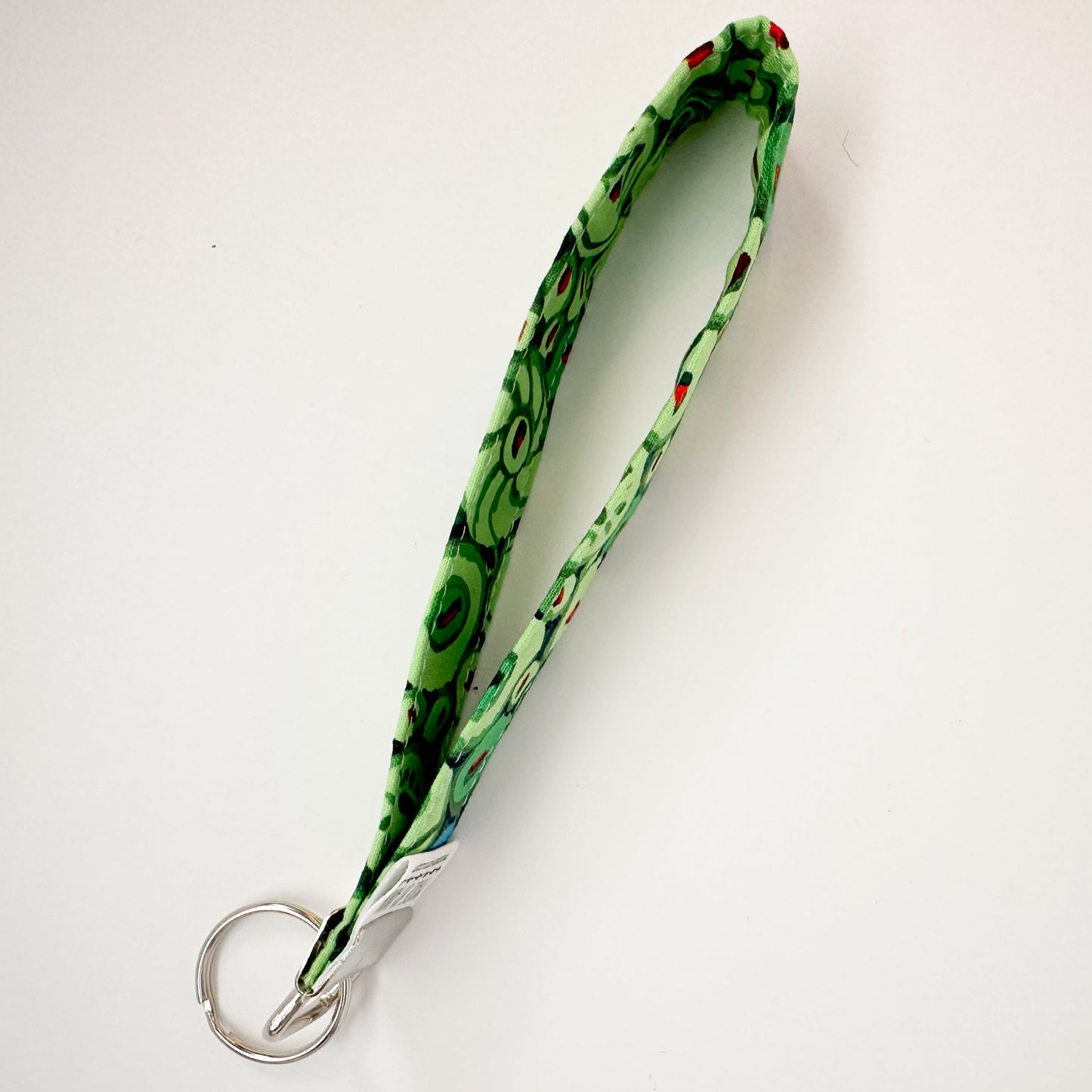 Keyring wristlet