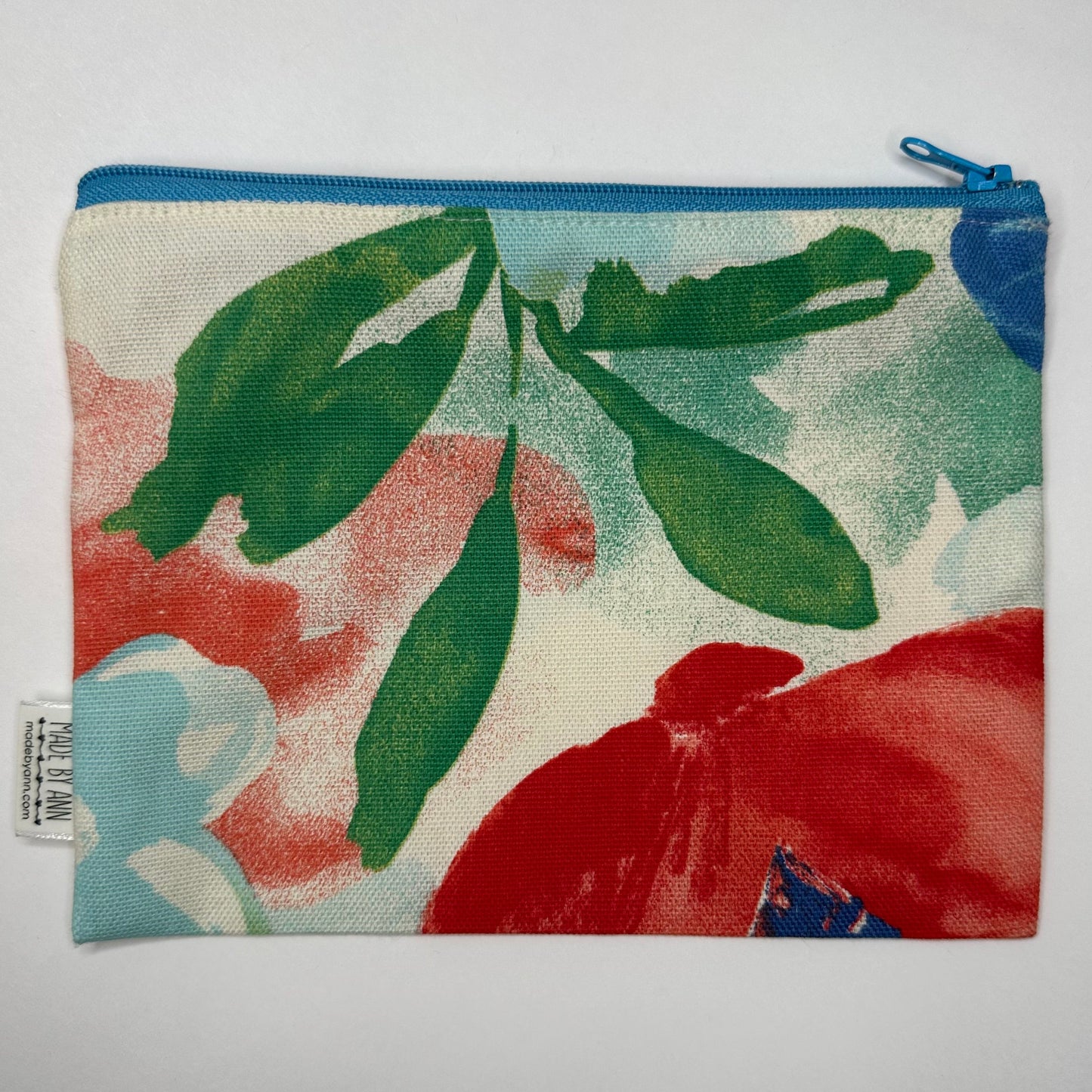 Unlined zipper pouch