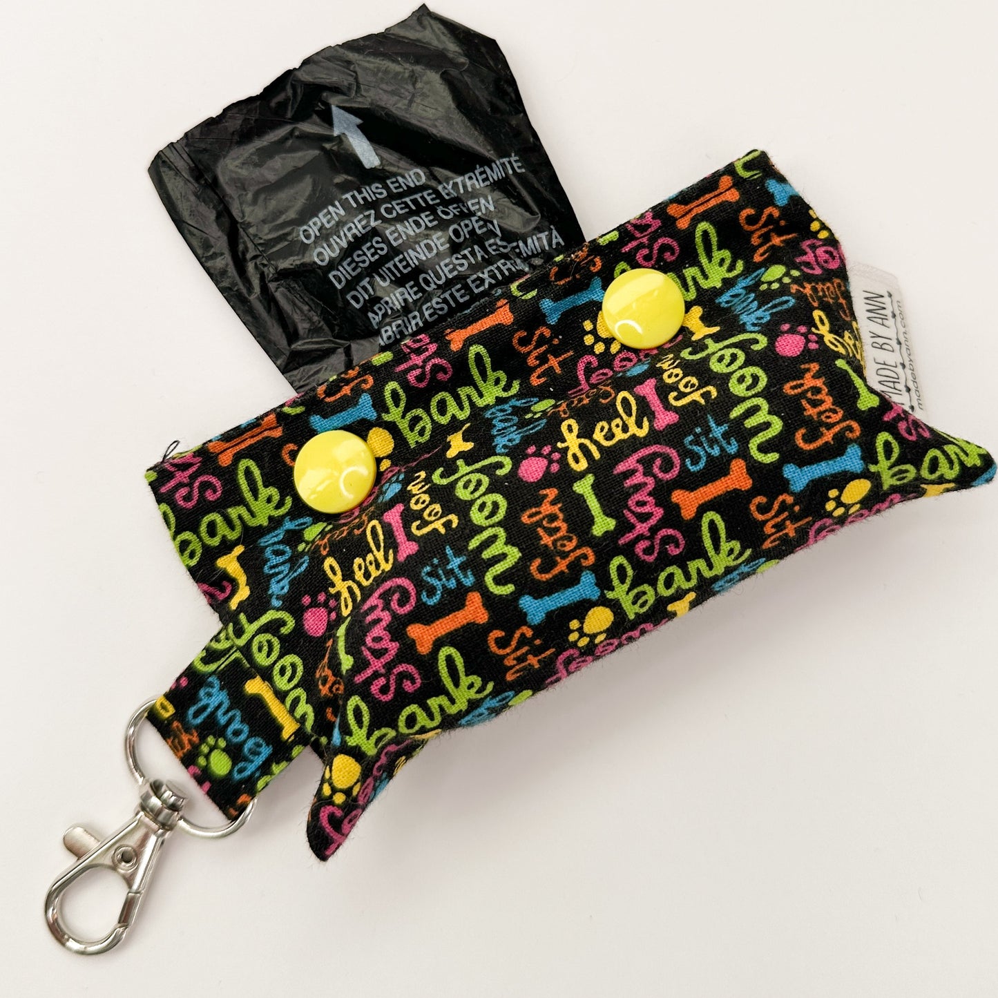 Pet waste bag holder