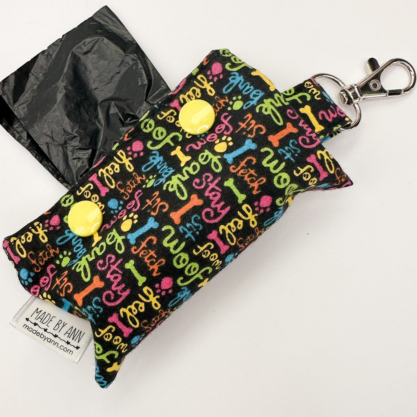 Pet waste bag holder
