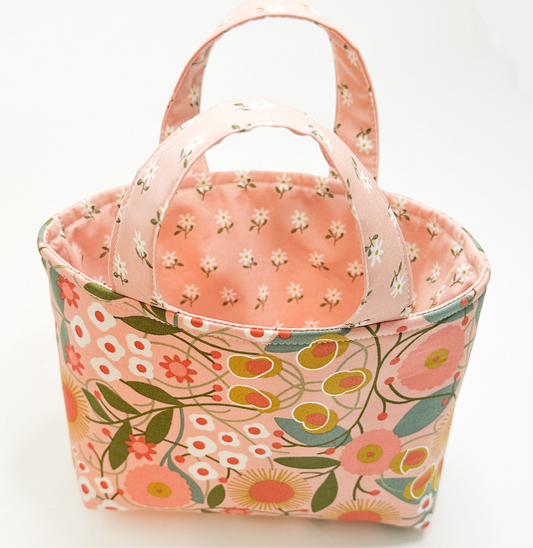 Small pink tote