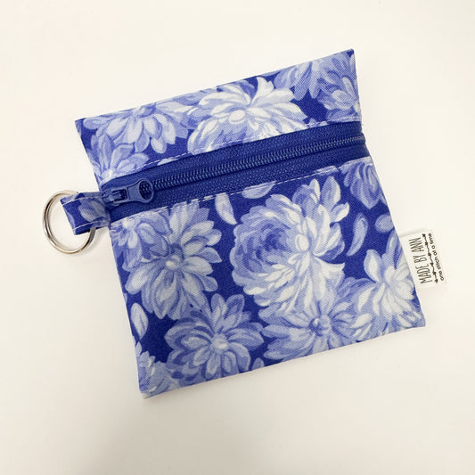 Keyring zipper pouch