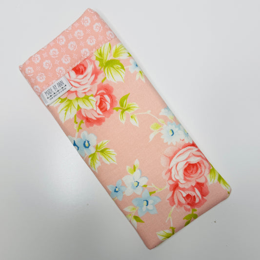 Eyeglass Case - pink floral