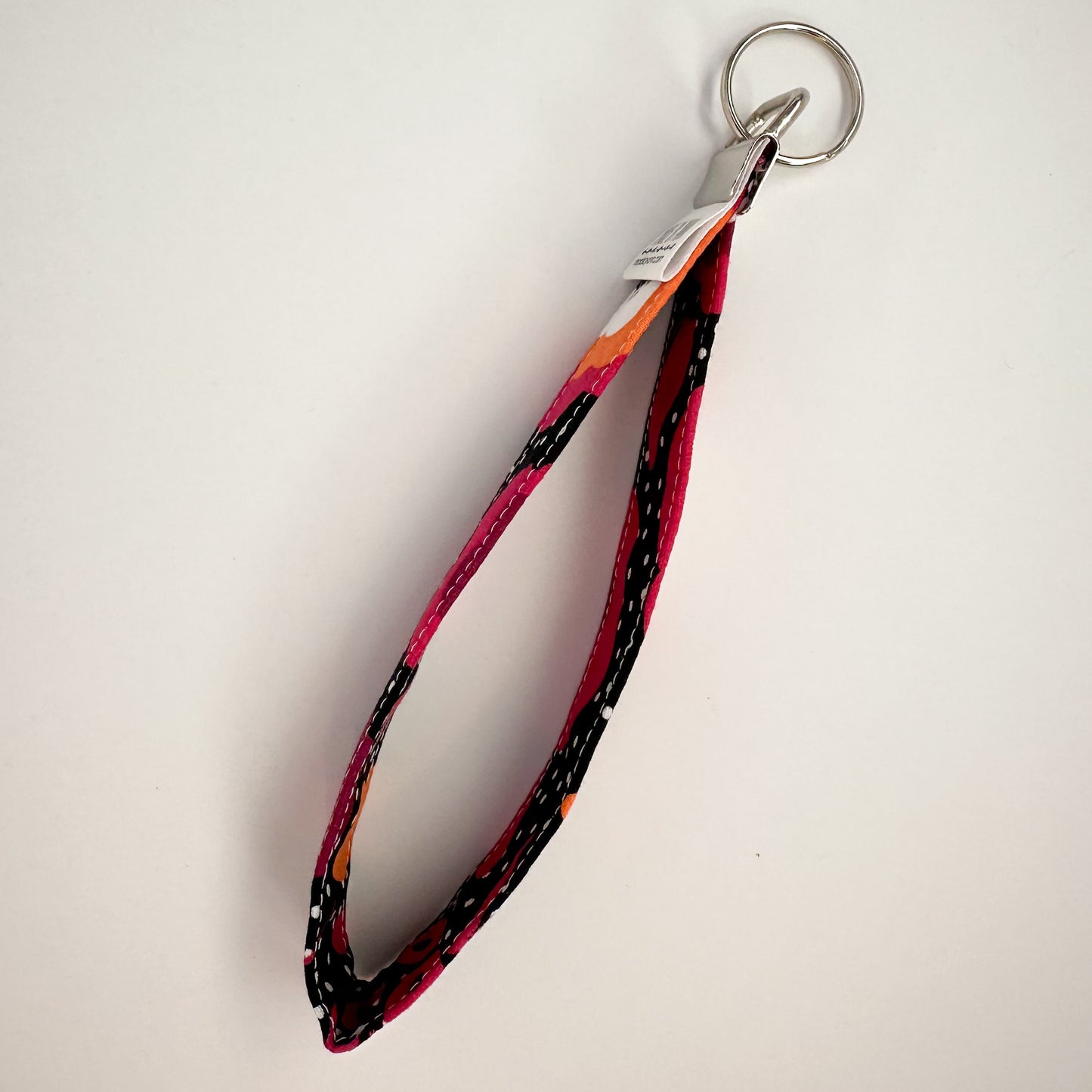 Keyring wristlet