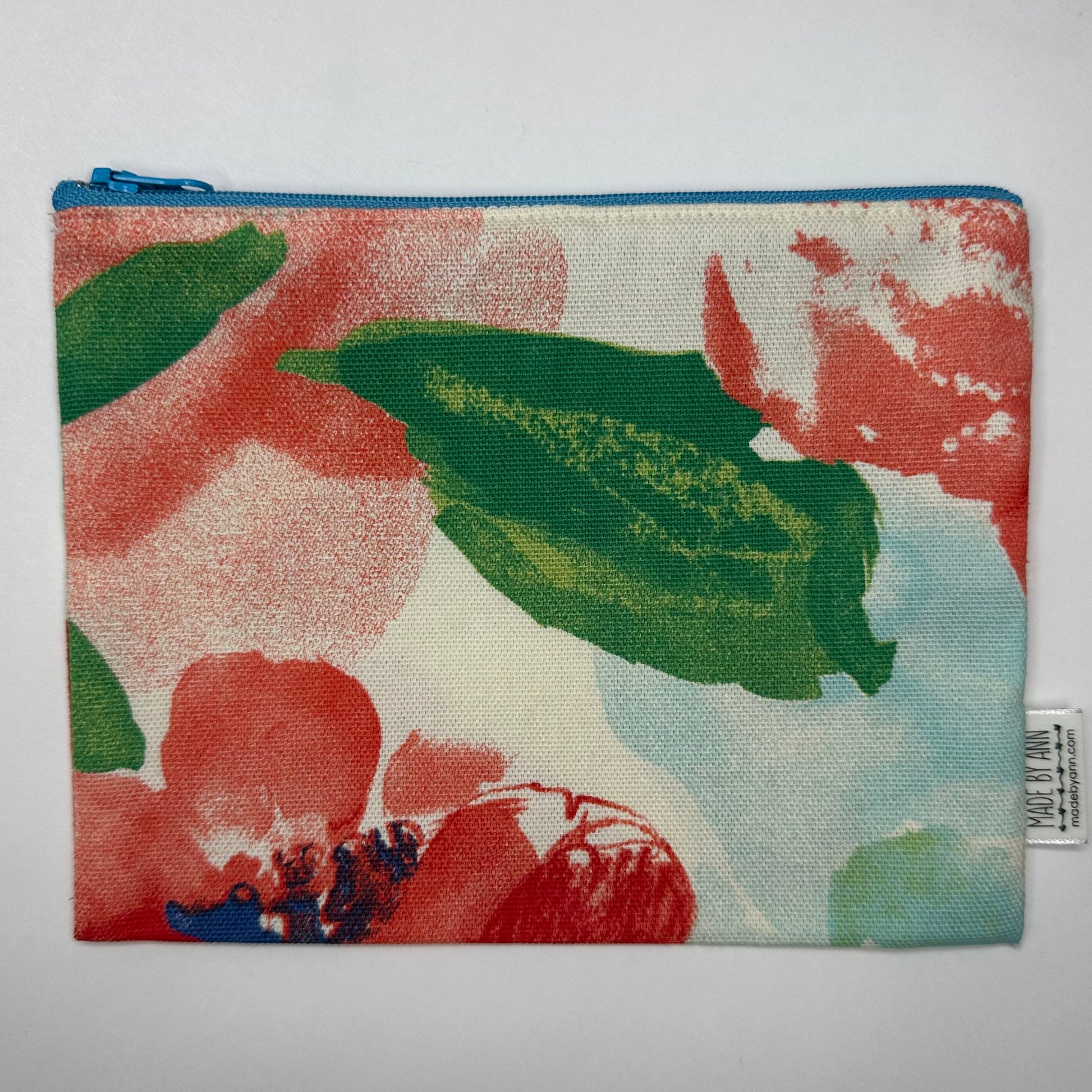 Unlined zipper pouch