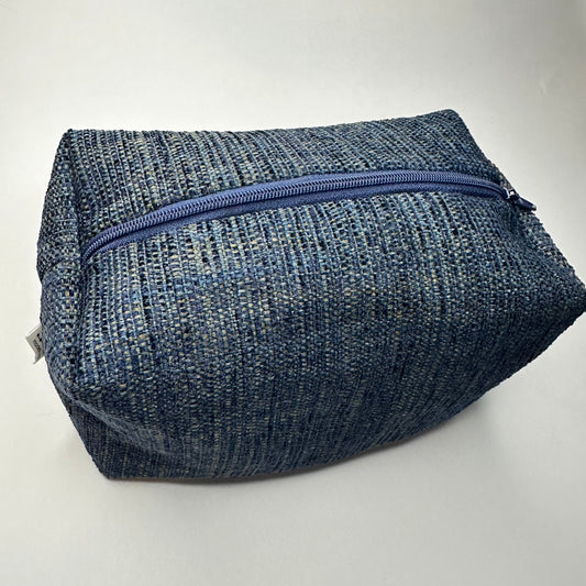 Blue boxy bag