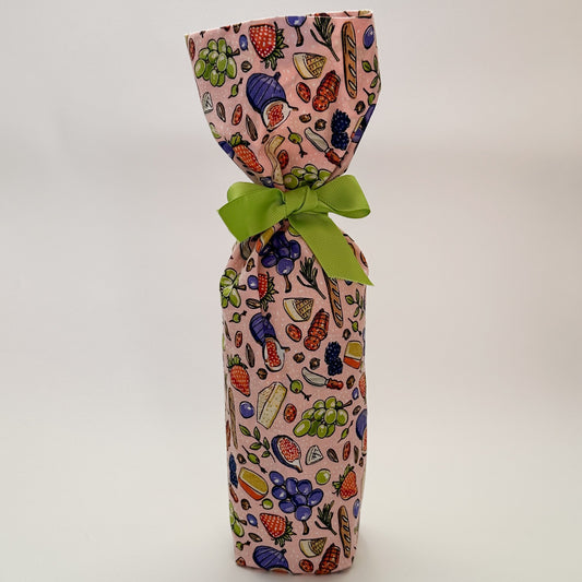 Wine bottle gift bag