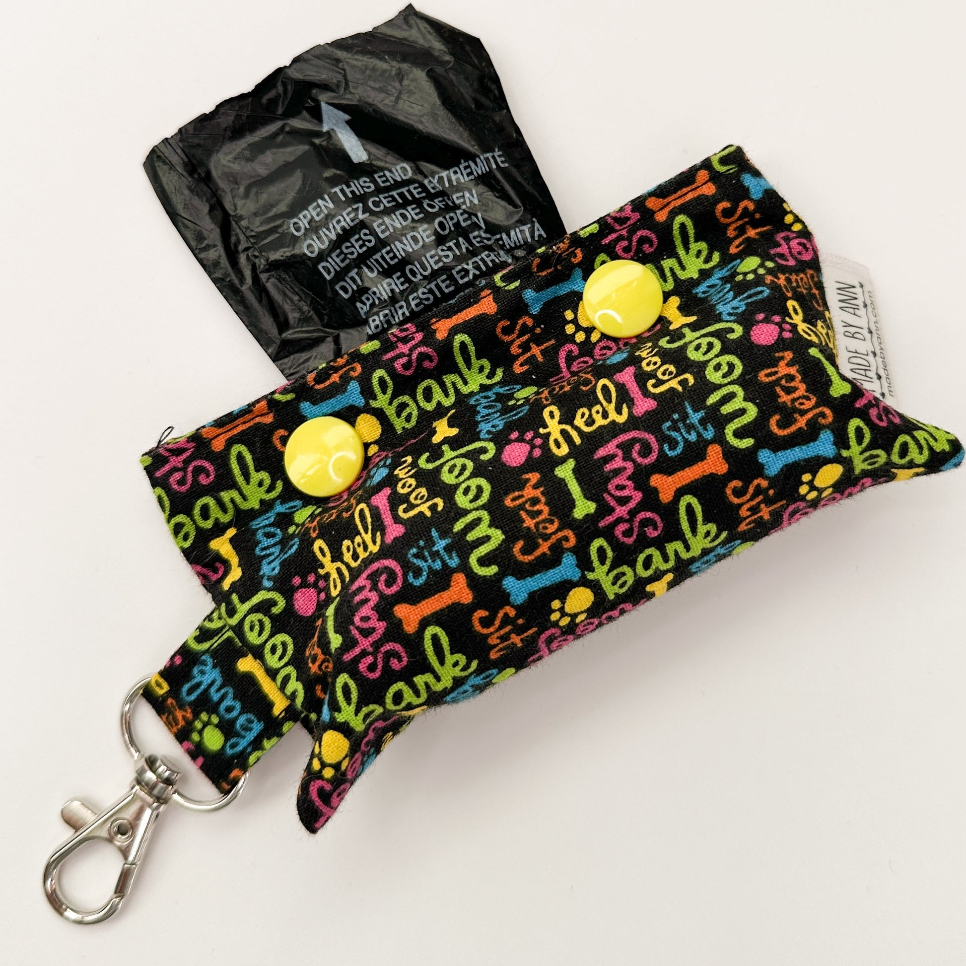 Pet waste bag holder