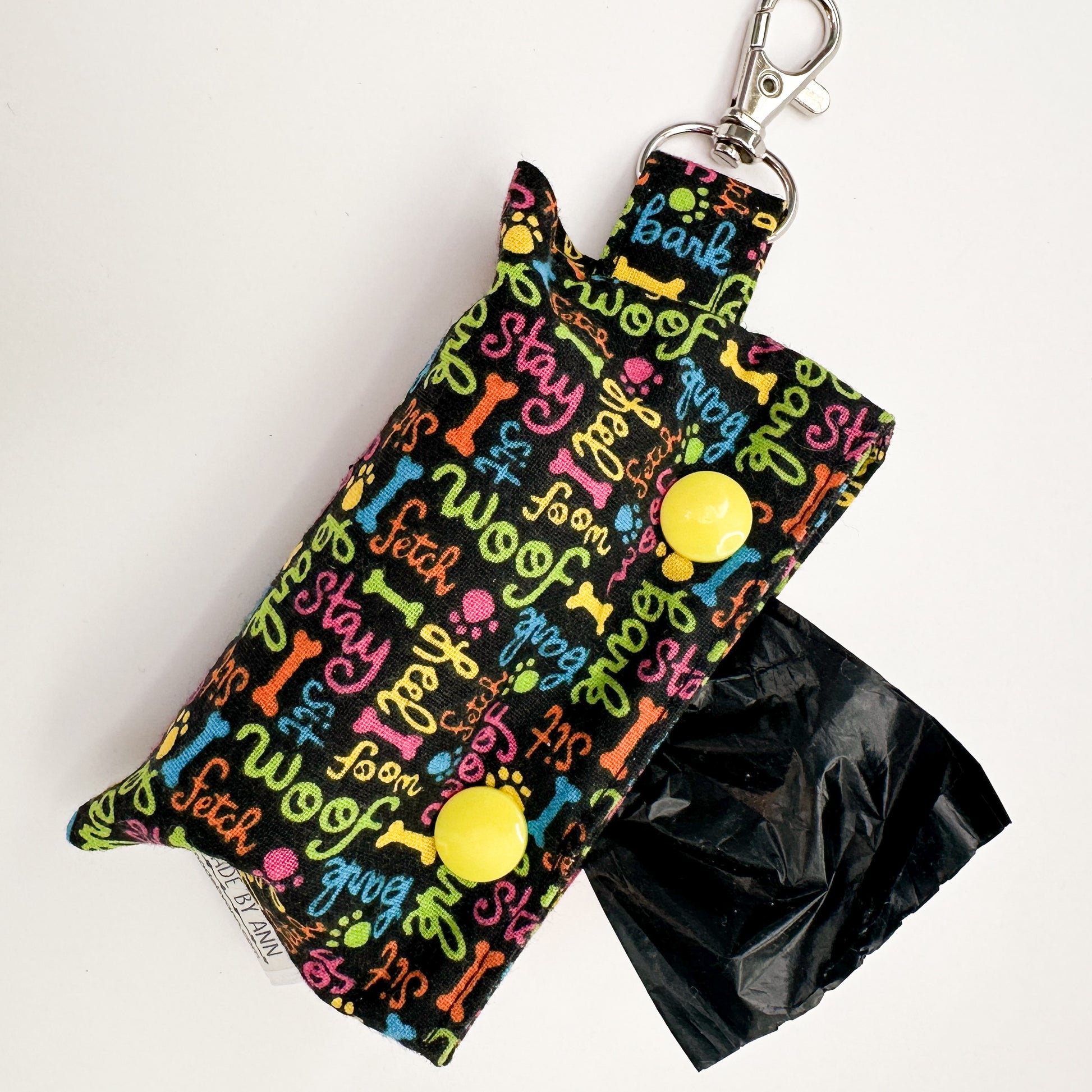 Pet waste bag holder
