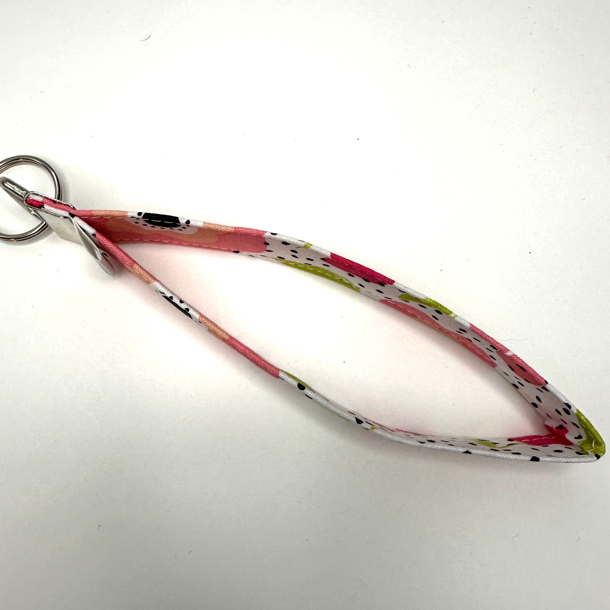 Keyring wristlet